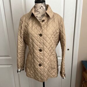 BURBERRY DIAMOND QUILTED JACKET